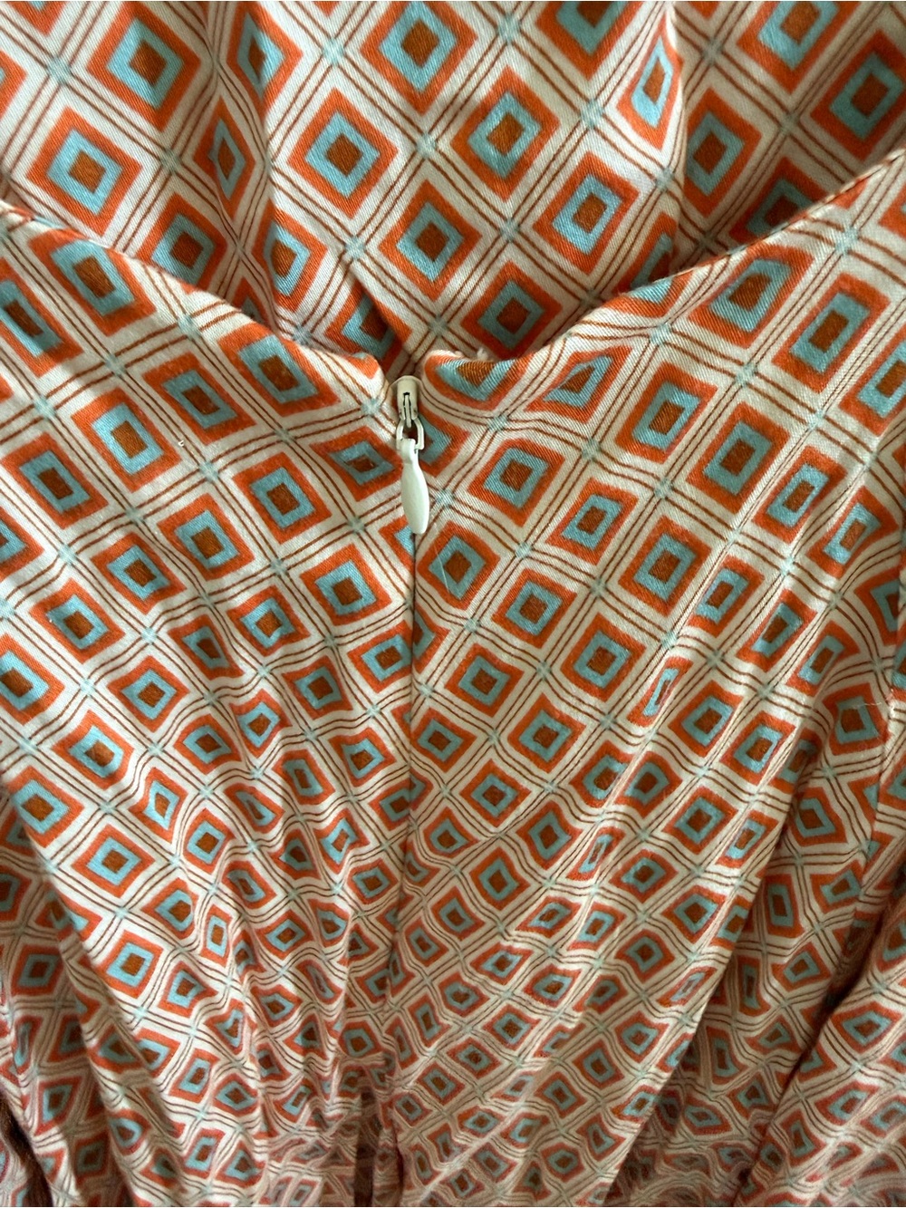 Free People It Takes Two Mini Dress Size Small Open Back Boho Geometric - Picture 6 of 9